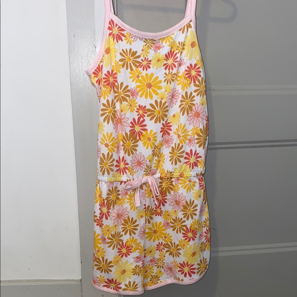 Forever 21 White Cream Sundress Sleeveless Spaghetti Strap